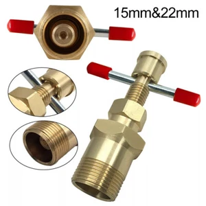 Herramienta extractora removedora de aceitunas 15 mm y 22 mm accesorio de compresión de tubería de latón  - Imagen 1 de 12