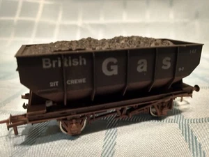 DAPOL OO Gauge 21T Hopper - British Gas - Weathered - Picture 1 of 5