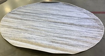 IVORY / SILVER 6'-0" x 6'-0" Back Stain Rug, Reduced Price 1172677070 ADR113B-6R - Image 1 of 4