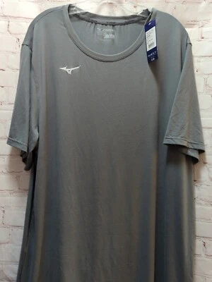 Mizuno Performance XXL Hombre Camiseta Gris Poliéster Spandex Foto 1 de 4