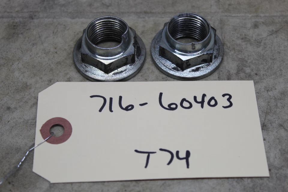 Yamaha Grizzly 700 2008-2016 OEM eje delantero trasero eje tuercas 90179-20016-00 Foto 1 de 4