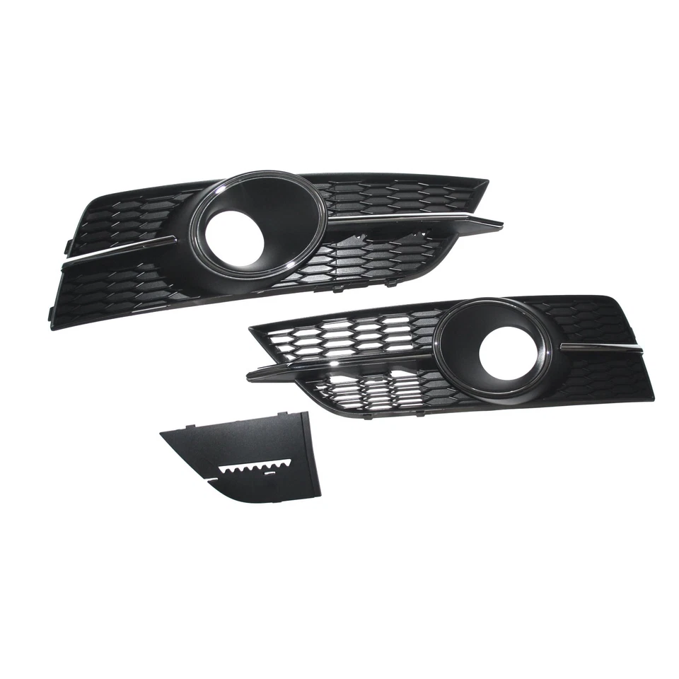 Original Audi A7 S7 Gitter S-Line Frontgitter Chrom schwarz Stoßfänger vorn ACC - Bild 1 von 3