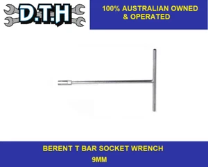 BERENT HEAVY DUTY 9MM T BAR TYPE SOCKET WRENCH BT2333 - Picture 1 of 4