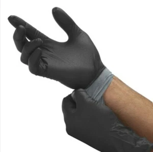 Box of 50 absorbent-lined powder-free nitrile examination gloves, Industrial, XL - Foto 1 di 6