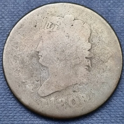 1808 Classic Head Large Cent 1c Circulated #57286 Cover