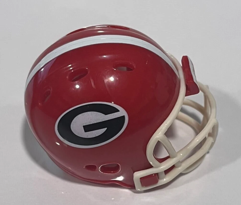 Riddell Pocket Pro football helmet Georgia Bulldogs REVOLUTION white mask - Image 1 of 1