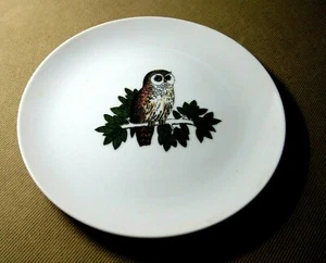 Fitz and Floyd Variations Placa Screech Owl on a Branch Eastern 1979 Repuesto - Imagen 1 de 4
