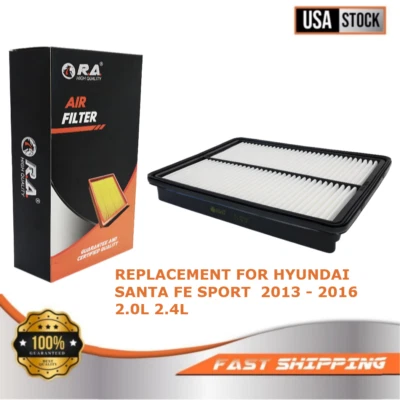 Filtro de aire motor 11500 para HYUNDAI SANTA FE SPORT 2013 2014 2015 2016 2,0 L 2,4 L Foto 1 de 4