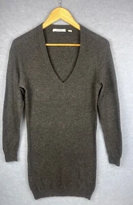 Country Road Wool Angora Cashmere Blend Long Sleeve Top Dress With Patches XXS - Picture 1 of 9