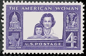 Scott 1152, the 4¢ American Woman Issue - from 1960 - Mint, Never Hinged - Picture 1 of 1