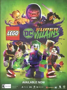 LEGO DC Super Villains (PS4) New - Picture 1 of 18