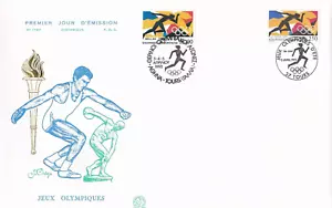 Francia 1992 FDC Giochi Olimpici Estivo yt - Foto 1 di 1