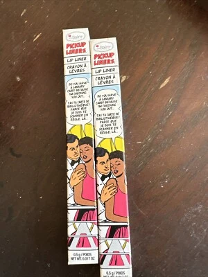 2x THE BALM PICKUP LINERS LIP LINER # CHECKING YOU OUT 0.017 Oz - Image 1 of 2