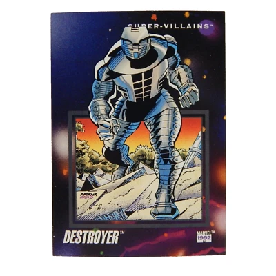 Destroyer Super Villains Marvel Card 105 (B) - Image 1 of 2