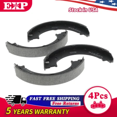 Pair Rear Ceramic Brake Shoes for Nissan Armada Titan Pathfinder Infiniti QX56 - Image 1 of 3