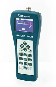 Analizator antenowy zoom RigExpert AA-650 100 KHz do 650 MHz nowy w pudełku gwarantowany - Zdjęcie 1 z 5