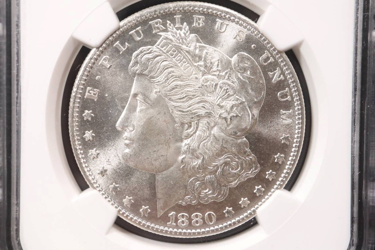 1880-S モルガンダラー NGC MS66 Morgan dollar 銀貨 JCC | ジャパンコインキャビネット / アメリカ 1880-S $1 銀貨