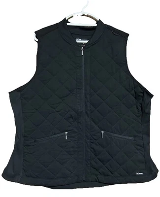 Chaleco acolchado bicolor Grey's Anatomy Spandex elástico para mujer 2 bolsillos Foto 1 de 4