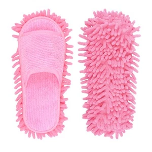 Microfiber Slippers Floor Cleaning Mop Men and Women House Dusting Slippers F... - Picture 1 of 8