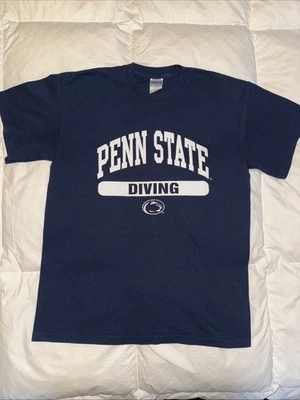 Penn State Nittany Lions Diving Team T-Shirt Blue Size M - Image 1 of 4