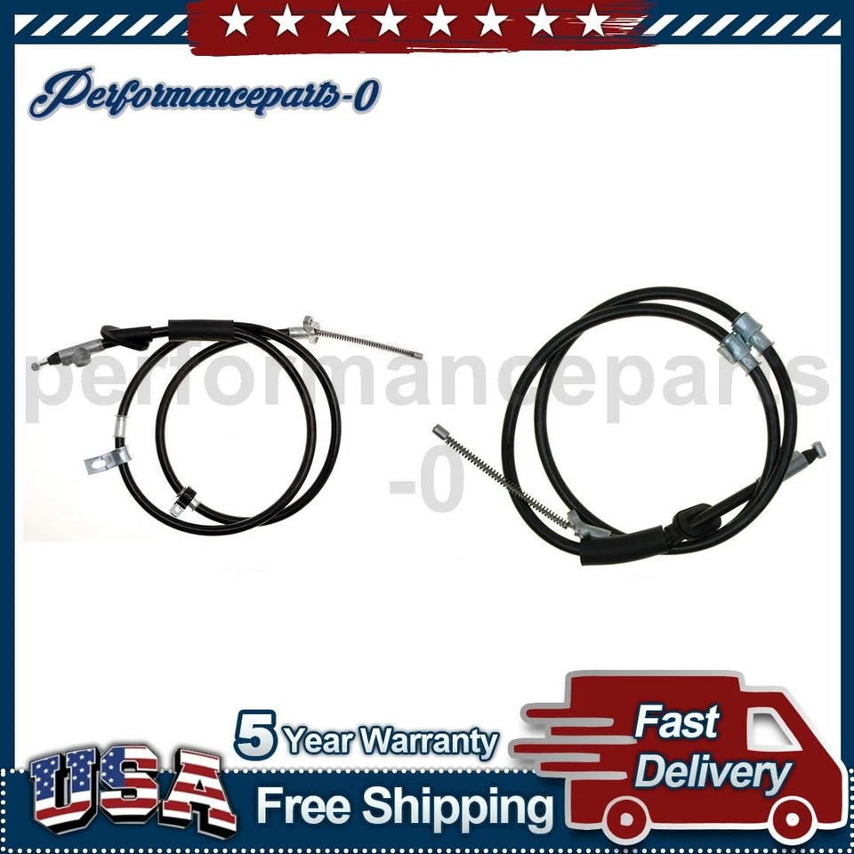 Cable freno aparcamiento trasero izquierdo trasero derecho honda accord 1998-2002 Foto 1 de 4