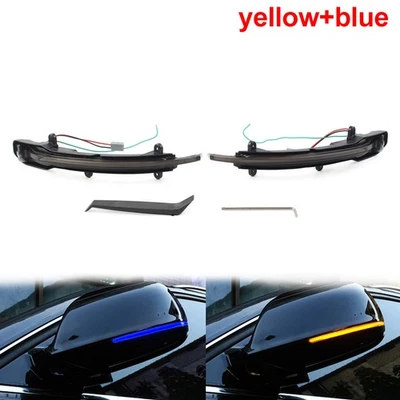 Turn Signal Light Dynamic Rearview Mirror Indicator Lamp Fit Audi Q5 SQ5 Q7 - Image 1 of 4