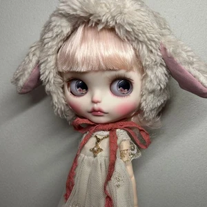 Custom OOAK Icy Doll 30cm Articulated Body Glass Eyes Matte Face from Japan - Picture 1 of 11