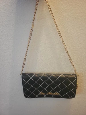 Bandolera/cartera Love Moschino con correa de cadena desmontable Foto 1 de 4