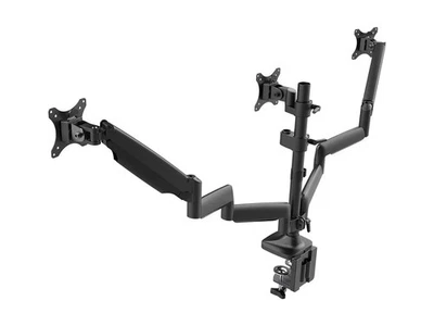 Workstream by Monoprice Triple Monitor Gas Spring Mount for Up to 32" screens - Image 1 of 4