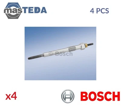 0 250 212 011 ENGINE GLOW PLUGS BOSCH 4PCS FOR HYUNDAI I30,I20,IX20,ACCENT III - Imagem 1 de 4