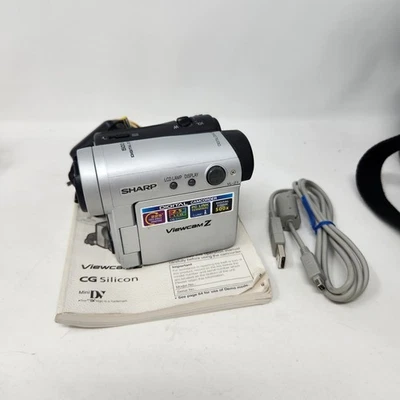 SHARP VL-Z1 Viewcam Z Digital Mini DV Video Recorder Camcorder No Battery - Image 1 of 4