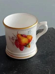 ROYAL WORCESTER MINIATURE FRUITS HAND PAINTED MUG c1923 - Picture 1 of 4