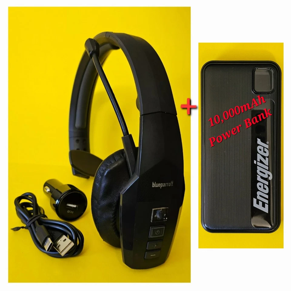 Auriculares Bluetooth Blueparrott B450-XT para Trucker Blue Parrott Foto 1 de 4