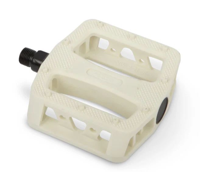 Bicicletas SE 12 en punto 9/16" husillo CR-MO, pedales de nailon - elegante perfil bajo, blanco Foto 1 de 1