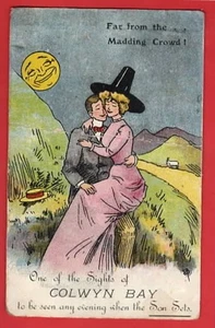 DENBIGHSHIRE COLWYN BAY FANTASY MOON WELSH LADY FAR FROM MADDING CROWD - Picture 1 of 1