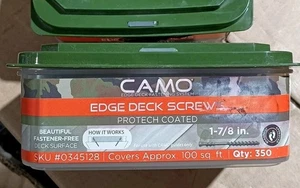 (700) CAMO Edge Terrassenschraube(n) 1 7/8 Zoll Terrassenschrauben - Bild 1 von 2