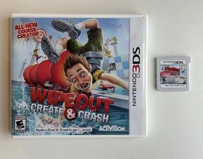 Wipeout: Create & Crash - Nintendo 3DS Game - Image 1 of 4