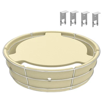 Kit de caja de fuego de carbón Charkettlettle, cesta de cerámica con deflector de calor compatible... Foto 1 de 4