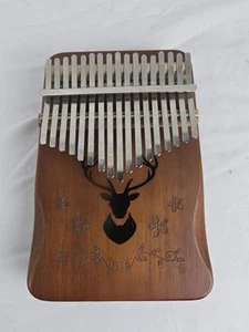 17 Key Kalimba Instrument Beginner Mini Wooden Professional Portable - Picture 1 of 16