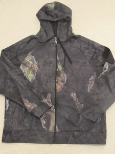 Mossy Oak Break-Up Eclipse Men's Hooded Sweatshirt Jacket Full Zip XL (46-48) - Picture 1 of 15
