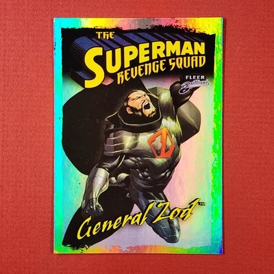5-08-22 PWE . 2025 superman fleer brilliants #rs-5 general zod revenge squad (B) - Image 1 of 2