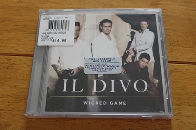 Il Divo CD Wicked Game Album Classical Vocal Music 2011 Columbia SYCO New Sealed Foto 1 de 2
