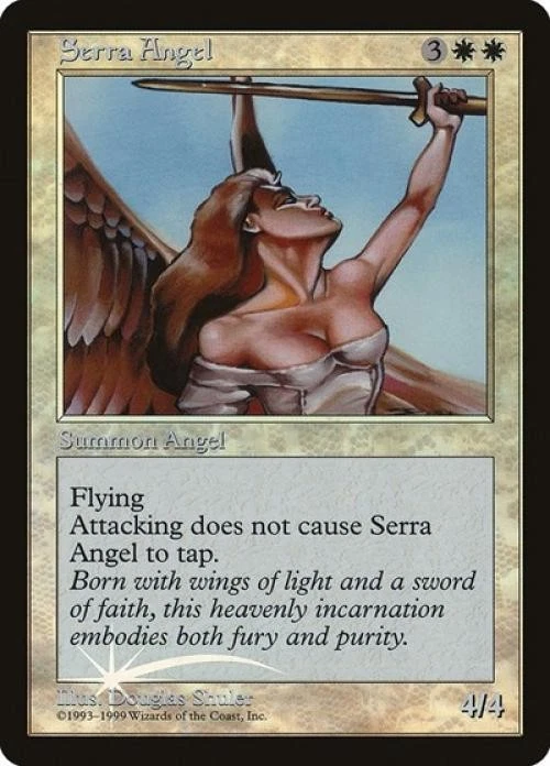 Serra Angel -Foil Medium Play MTG Promos: Unique and Miscellaneous - Image 1 of 1
