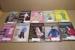 THE WORKBASKET CRAFT MAGAZINES FROM 1980: JANUARY -MAY, JULY- OCTOBER & DECEMBER - Picture 1 of 1
