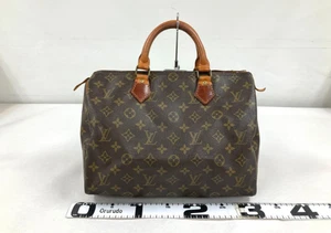Louis Vuitton Monograma Speedy 30 Boston Bolso de Mano Bolsos Marrón M41526 LV F/S - Imagen 1 de 24