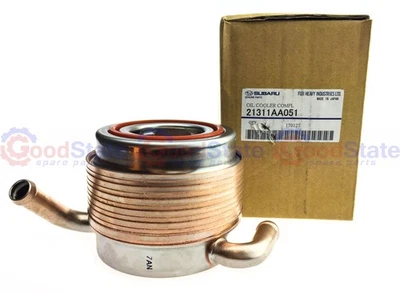 Genuine Subaru Impreza WRX STi EJ205 EJ207 EJ257 Turbo Oil Cooler - Image 1 of 4