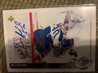 Bill Ranford Autograph Upper Deck Card  — 第 1/3 张图片