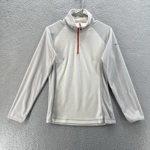 Columbia Glacial Fleece III Women Small White Half Zip Pullover Outdoor Gorpcore - Bild 1 von 15