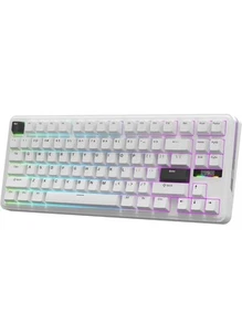 TH85 QMK/VIA Mechanical Gaming Keyboard, BT/2.4Ghz Wireless, RGB Hot-Swappable - Afbeelding 1 van 9