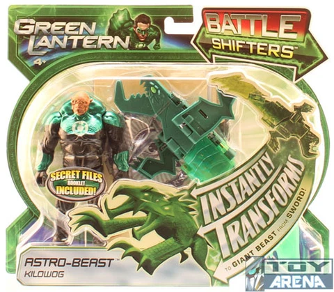 Green Lantern Movie: Battle Shifters Astro-Beast Kilowog Figure Cover